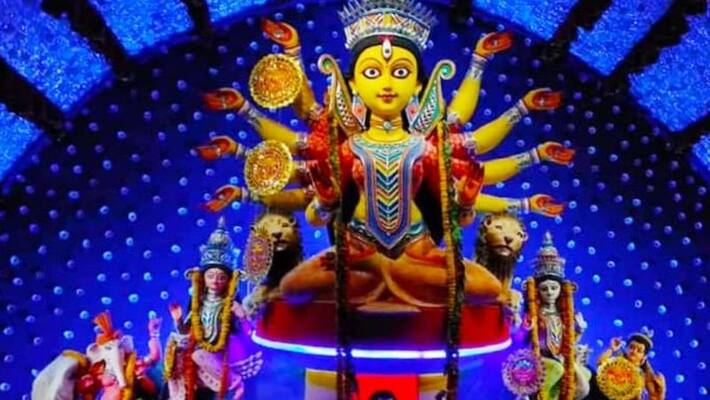 Kolkata Durga Puja 2022 Mitali club Kankurgachi durga puja preparation and theme puja News BDD Kolkata Durga Puja 2022 Mitali club Kankurgachi durga puja preparation and theme puja News BDD