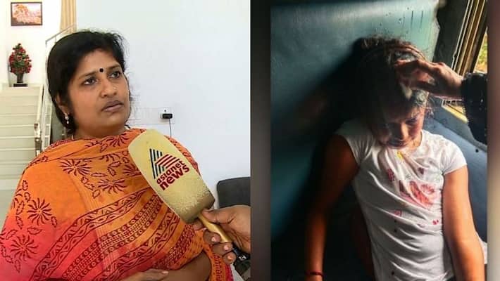 Stone pelting on train, Railway police intensify investigation, Keerthana's health condition improved Stone pelting on train, Railway police intensify investigation, Keerthana's health condition improved
