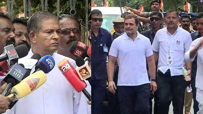 Vizhinjam Port protesters met Rahul Gandhi Vizhinjam Port protesters met Rahul Gandhi