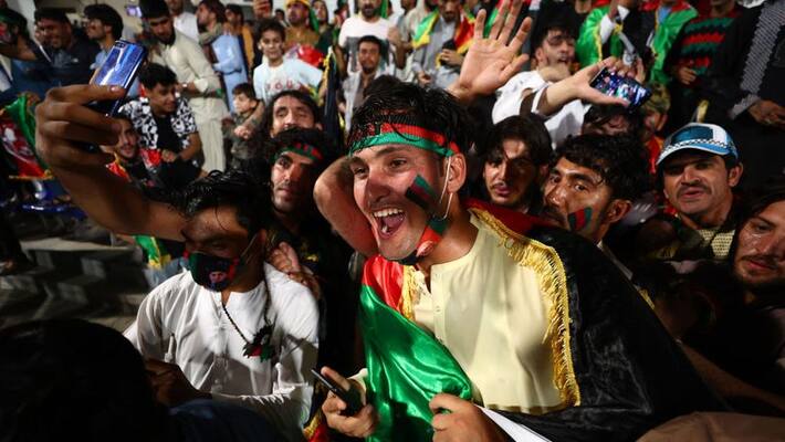 Asia Cup: Afghanistan fans celebrate Pakistan loss i Asia Cup Final Asia Cup: Afghanistan fans celebrate Pakistan loss i Asia Cup Final