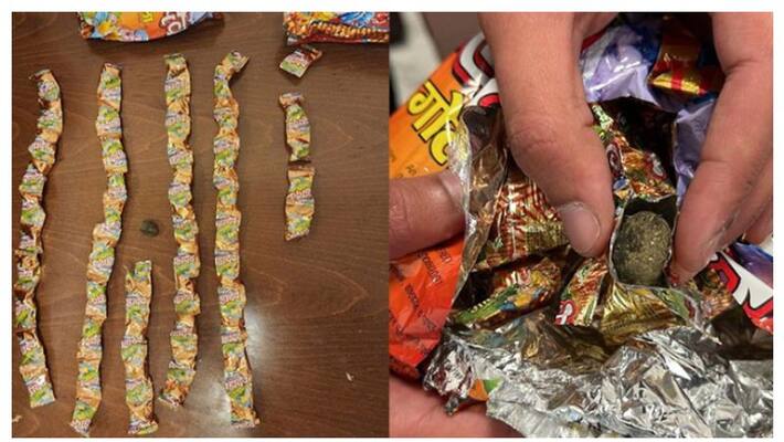 Hashish seized from Indian passenger in kuwait Hashish seized from Indian passenger in kuwait