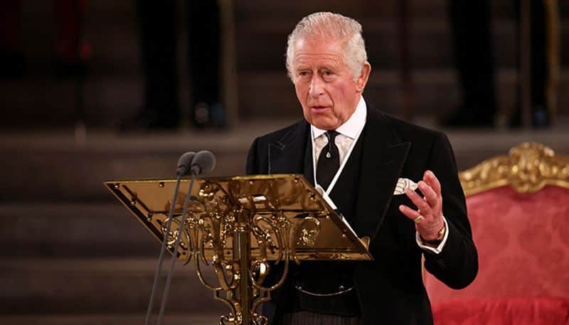 britain King Charles III quotes William Shakespeare to pay tribute to Queen Elizabeth II in first Parliament address snt