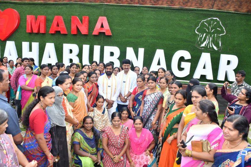 TRS rajasabha mp santhosh kumar released two crore funds for the care of pillamarri in mahbubnagar