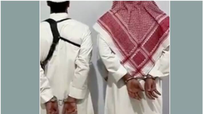 Saudi Police arrest two for dancing from a moving car Saudi Police arrest two for dancing from a moving car