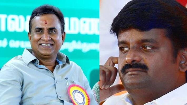 AIADMK ex-ministers SB Velumani, Vijayabaskar house raided AIADMK ex-ministers SB Velumani, Vijayabaskar house raided