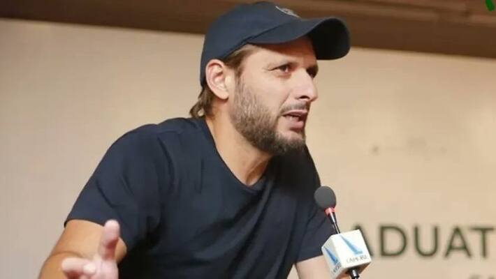 Shahid Afridi Says His Daughter Was Waving Indian Flag During India-Pak Match mda Shahid Afridi Says His Daughter Was Waving Indian Flag During India-Pak Match mda