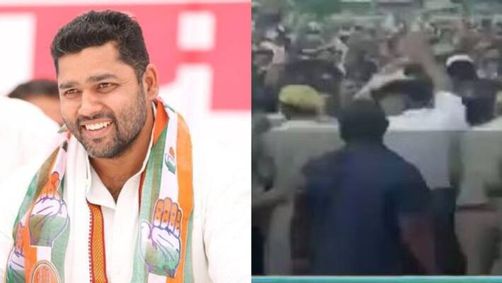 shoe thrown in to rajasthan minister ashok chandna shoe thrown in to rajasthan minister ashok chandna