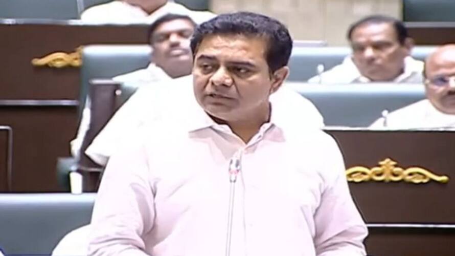 Mallu bhatti vikramarka vs ktr in telangana assembly Mallu bhatti vikramarka vs ktr in telangana assembly