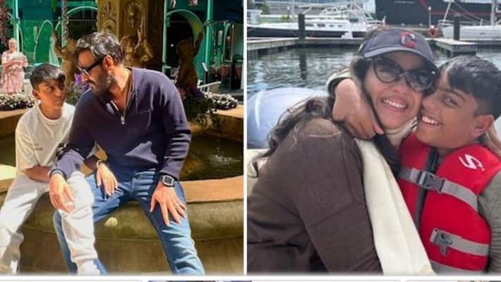 Kajol Ajay Devgn s son Yug turns 12, Happy parents share travel pics with cute notes Kajol Ajay Devgn s son Yug turns 12, Happy parents share travel pics with cute notes