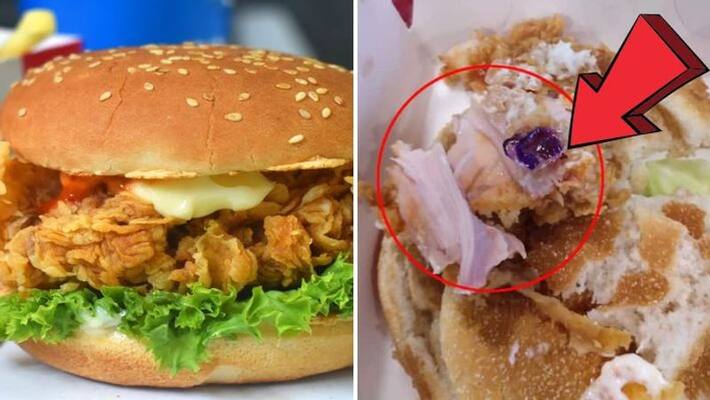 Incident of glove in KFC burger - Management explained Incident of glove in KFC burger - Management explained