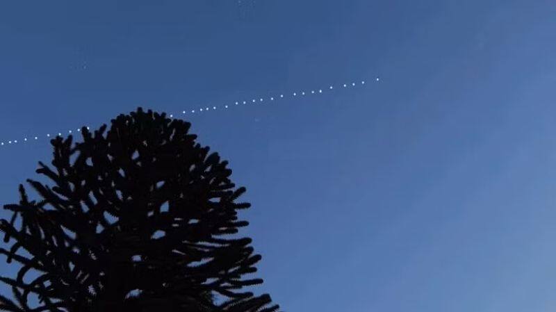 mysterious light dots found in sky of lucknow