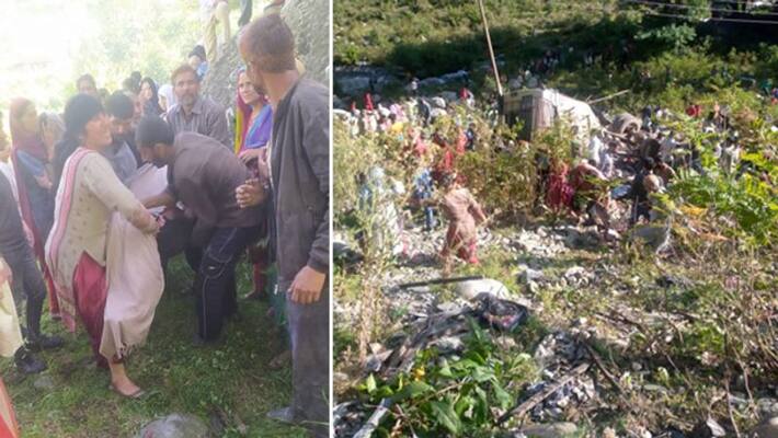 dangerous accident,Bus falls into a gorge in Jammu and Kashmir's Poonch district, many dead kpa dangerous accident,Bus falls into a gorge in Jammu and Kashmir's Poonch district, many dead kpa