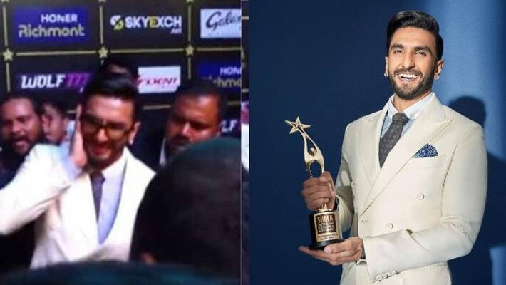 Ranveer singh slapped by bodyguard in SIIMA Awards 2022 Ranveer singh slapped by bodyguard in SIIMA Awards 2022