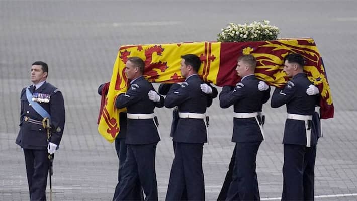 Queen Elizabeth II final flight is most track video on social media viewed over 5 million dva Queen Elizabeth II final flight is most track video on social media viewed over 5 million dva
