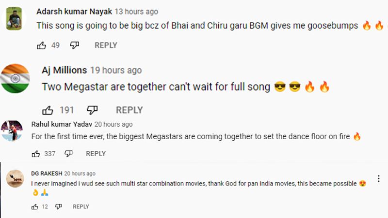 God Father First Song Thaar Maar Thakkar Maar Promo Out: Salman Khan And Mega Star Chiranjeevi Dance Will Fire The Floor GGA