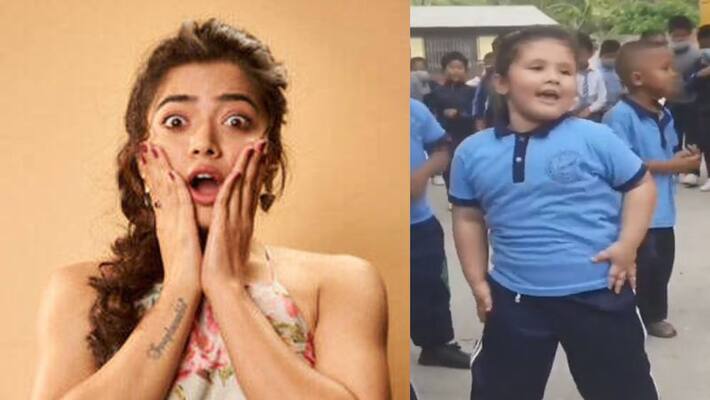 3 year old kid performance shocks heroine rashmika mandanna wants to meet that child 3 year old kid performance shocks heroine rashmika mandanna wants to meet that child