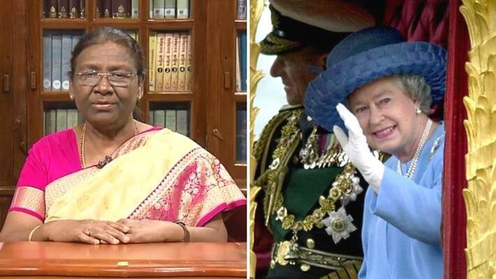 President Draupadi Murmu arrives in London for Queen s funeral bpsb President Draupadi Murmu arrives in London for Queen s funeral bpsb