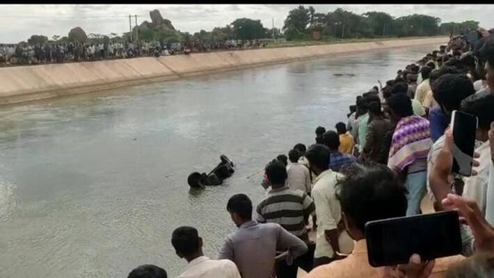 6 labour Dies and many injured After auto overturned into canal at Bellary rbj 6 labour Dies and many injured After auto overturned into canal at Bellary rbj