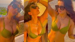 Gadar Fame actress Ameesha Patel set Internet on fire with her viral bikini video AKA 