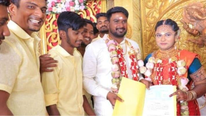 Allow me to play cricket, Tamil Nadu groom asks bride to sign a contract before wedding Allow me to play cricket, Tamil Nadu groom asks bride to sign a contract before wedding