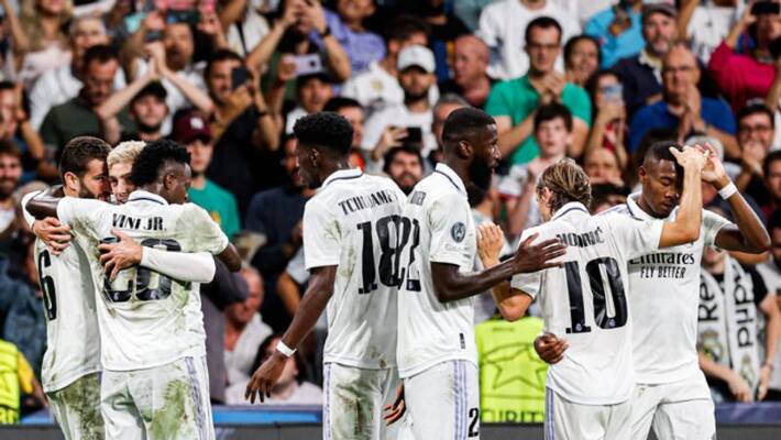UEFA Champions League 2022 23 Real Madrid PSG Man City grabs second win in season UEFA Champions League 2022 23 Real Madrid PSG Man City grabs second win in season