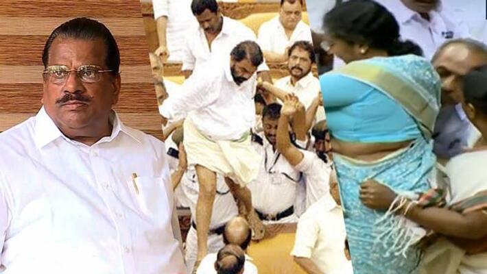 UDF attacked ldf mla s first says ep jayarajan over legislative assembly ruckus case UDF attacked ldf mla s first says ep jayarajan over legislative assembly ruckus case