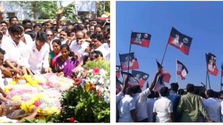 In Ramanathapuram where Udhayanidhi visited there were a lot of AIADMK flags which caused a stir In Ramanathapuram where Udhayanidhi visited there were a lot of AIADMK flags which caused a stir