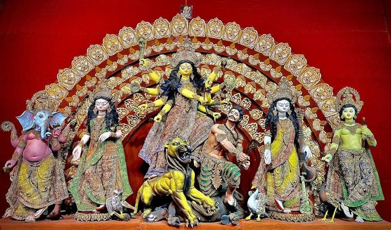 Silver Oak Estate of New Town is celebrating the 7th year of Durga Puja this year