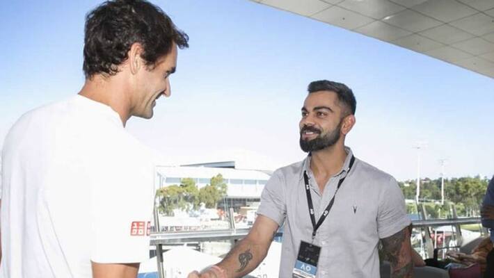 Virat Kohli react on Federer as Tennis Legend Announces Retirement Virat Kohli react on Federer as Tennis Legend Announces Retirement