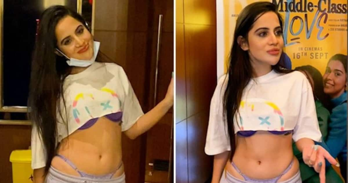 Pictures Urfi Javed Trolled For Showing Bra And Underwear At A Movie Screening 9197