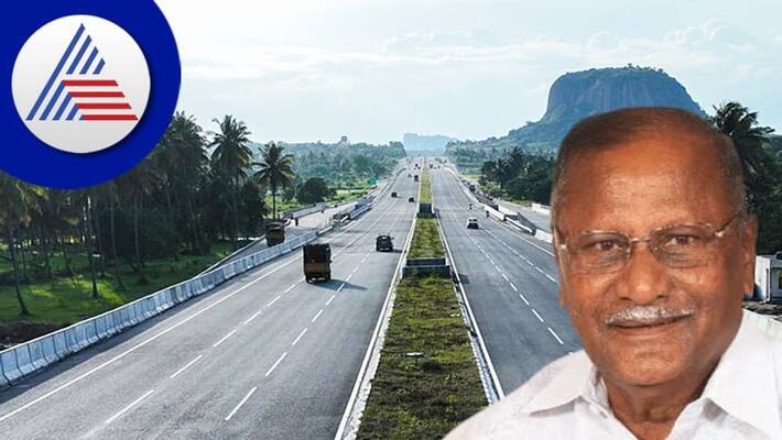 Maddur MLA DC Thammanna Talks Over Bengaluru Mysuru Expressway grg Maddur MLA DC Thammanna Talks Over Bengaluru Mysuru Expressway grg