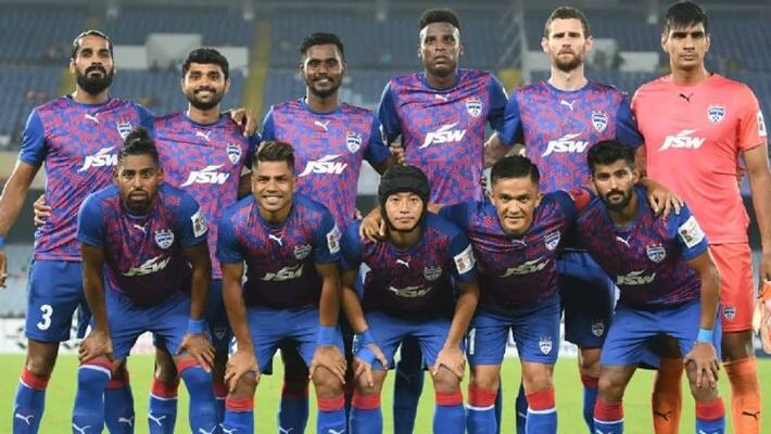 Sunil Chhetri led Bengaluru FC reaches Durand Cup final for the first time kvn Sunil Chhetri led Bengaluru FC reaches Durand Cup final for the first time kvn