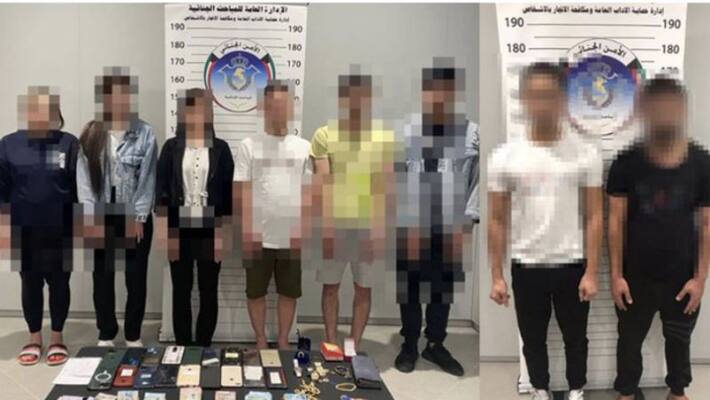 Eight expatriates arrested in Kuwait for indulging in prostitution Eight expatriates arrested in Kuwait for indulging in prostitution