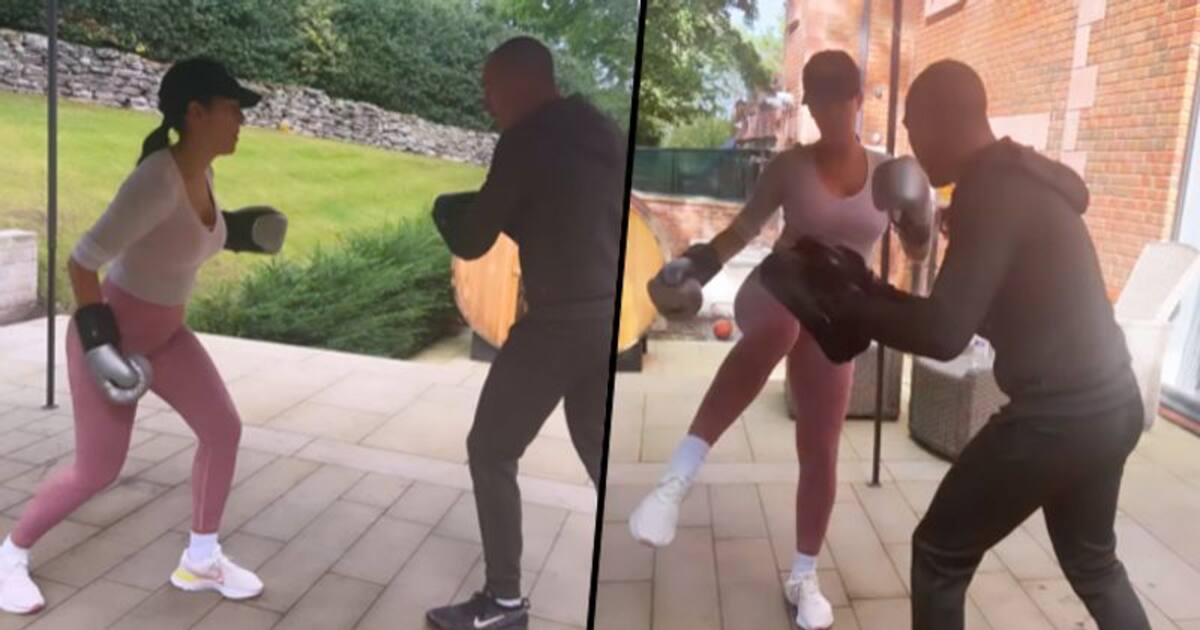 <div>Cristiano Ronaldo's partner Georgina Rodriguez packs a punch with kickboxing moves; leaves fans drooling</div> <div>Cristiano Ronaldo's partner Georgina Rodriguez packs a punch with kickboxing moves; leaves fans drooling</div>