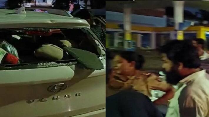 Kanpur gang war of two girlfriends for lover at barra patel chowk Kanpur gang war of two girlfriends for lover at barra patel chowk