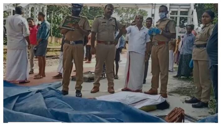 Panchayat member and woman dies after train hit Panchayat member and woman dies after train hit