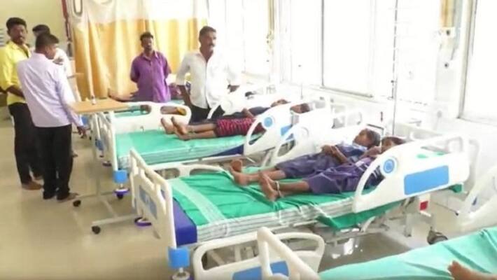 29 students hospitalized after consuming Midday Meal In School at Mandya rbj 29 students hospitalized after consuming Midday Meal In School at Mandya rbj