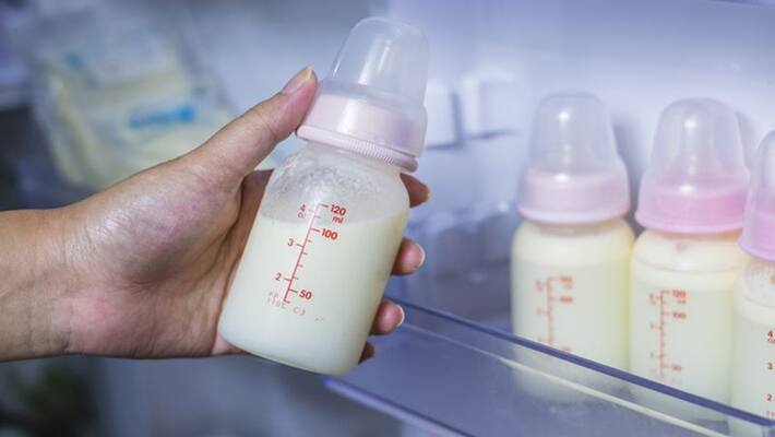 mother of triplets pumps three litres of breast milk NTP mother of triplets pumps three litres of breast milk NTP