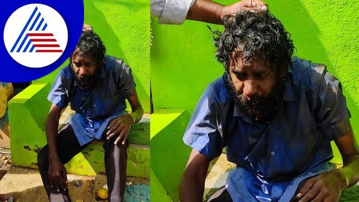 Assault on person on suspicion of being child thieves in haveri gvd Assault on person on suspicion of being child thieves in haveri gvd