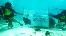 PM Modi turns 72: Lakshadweep scuba divers celebrate Prime Minister's birthday underwater AJR GPS