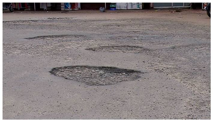 potholes were found on half of the roads that were recently did tarring potholes were found on half of the roads that were recently did tarring
