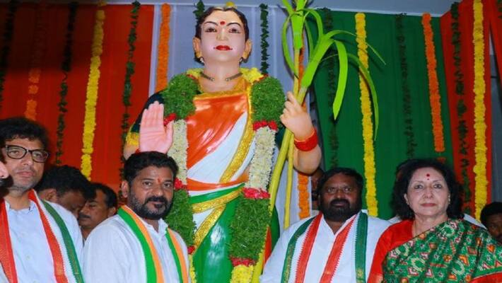 Revanth Reddy Speech after unveils Telangana Talli statue at gandhi bhavan Revanth Reddy Speech after unveils Telangana Talli statue at gandhi bhavan