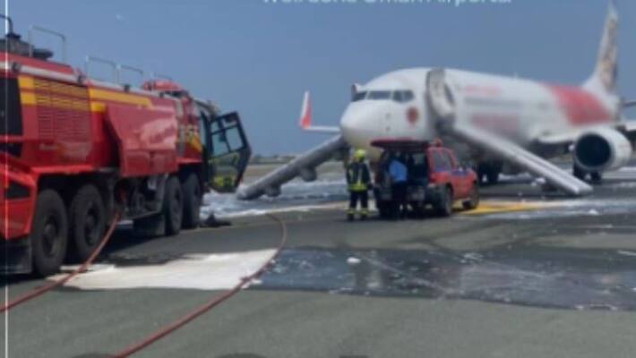 Air india express fire extinguished in 90 seconds said authorities Air india express fire extinguished in 90 seconds said authorities