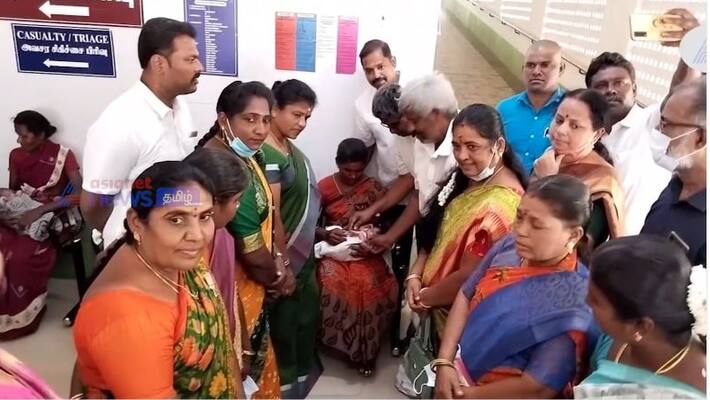 Gold ring for the first child born today in Trichy on Prime Minister Modi's birthday!! Gold ring for the first child born today in Trichy on Prime Minister Modi's birthday!!