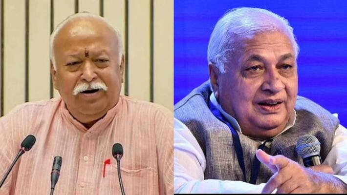 governor arif mohammad khan justify meet with rss chief governor arif mohammad khan justify meet with rss chief