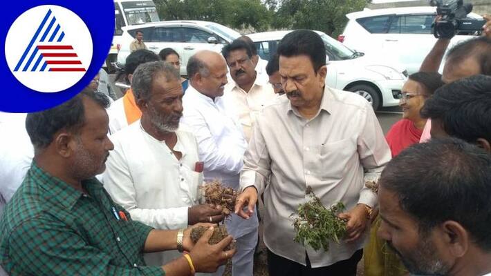 minister cc patil visited rain affected areas of bagalkote gvd minister cc patil visited rain affected areas of bagalkote gvd