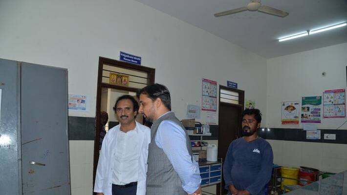 There should be no shortage of facilities in Kolar District Hospital says dc venkat raja gvd There should be no shortage of facilities in Kolar District Hospital says dc venkat raja gvd