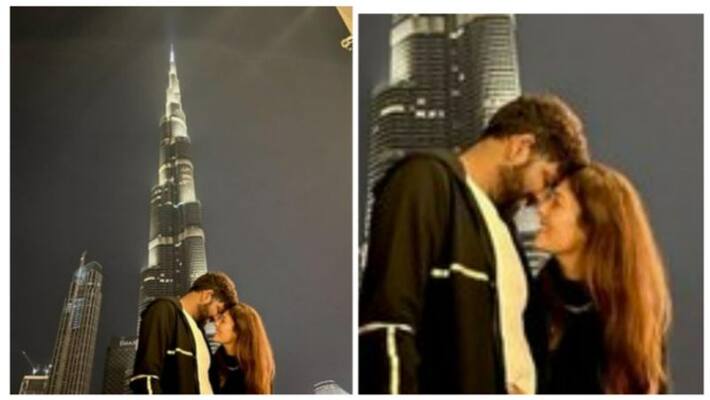 Vignesh Shivan celebrated his birthday in front of Burj Khalifa with his wife nayanthara Vignesh Shivan celebrated his birthday in front of Burj Khalifa with his wife nayanthara