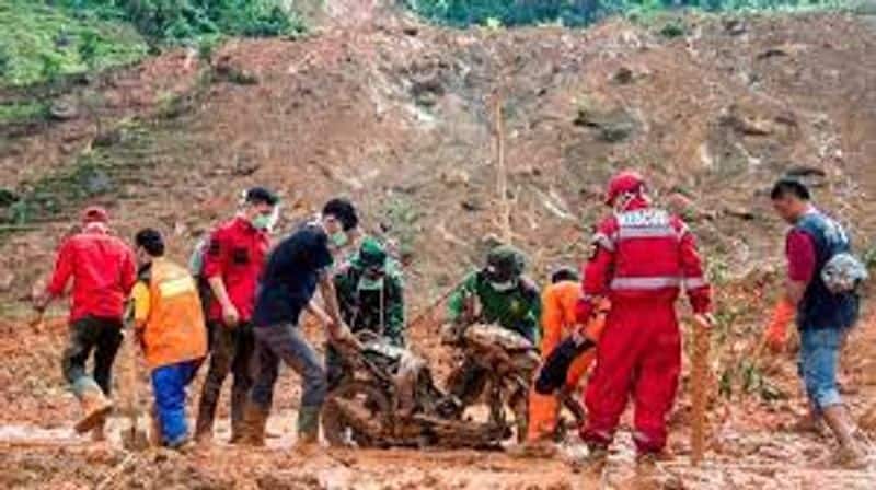 Landslide in Indonesia gold mine buries 20 workers