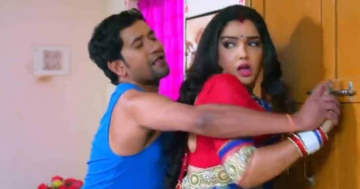 Bhojpuri Actress Amrapali Dubeys Sexy Bedroom Romance With Nirahua Goes Viral Watch 